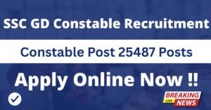 SSC GD Constable Recruitment 2026,