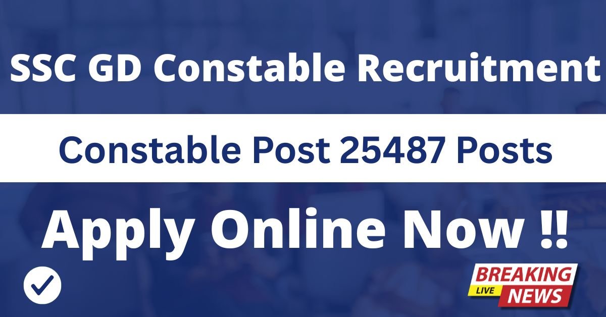 SSC GD Constable Recruitment 2026,