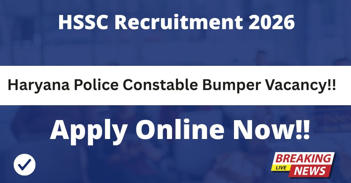 Haryana Police Constable Recruitment 2026