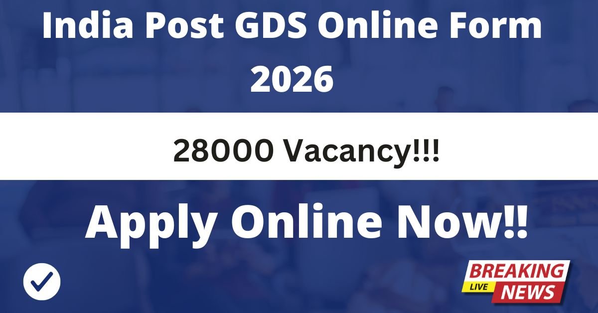 India Post GDS Online Form 2026