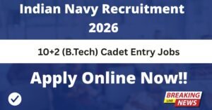 Indian Navy Recruitment 2026