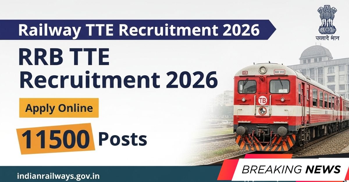 RRB TTE Recruitment 2026