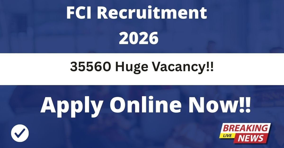 FCI Recruitment 2026