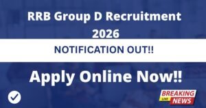 RRB Group D Recruitment 2026