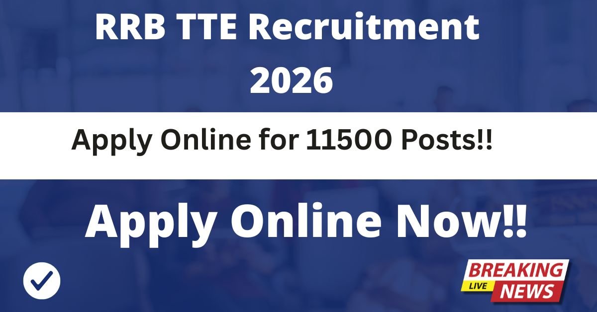RRB TTE Recruitment 2026