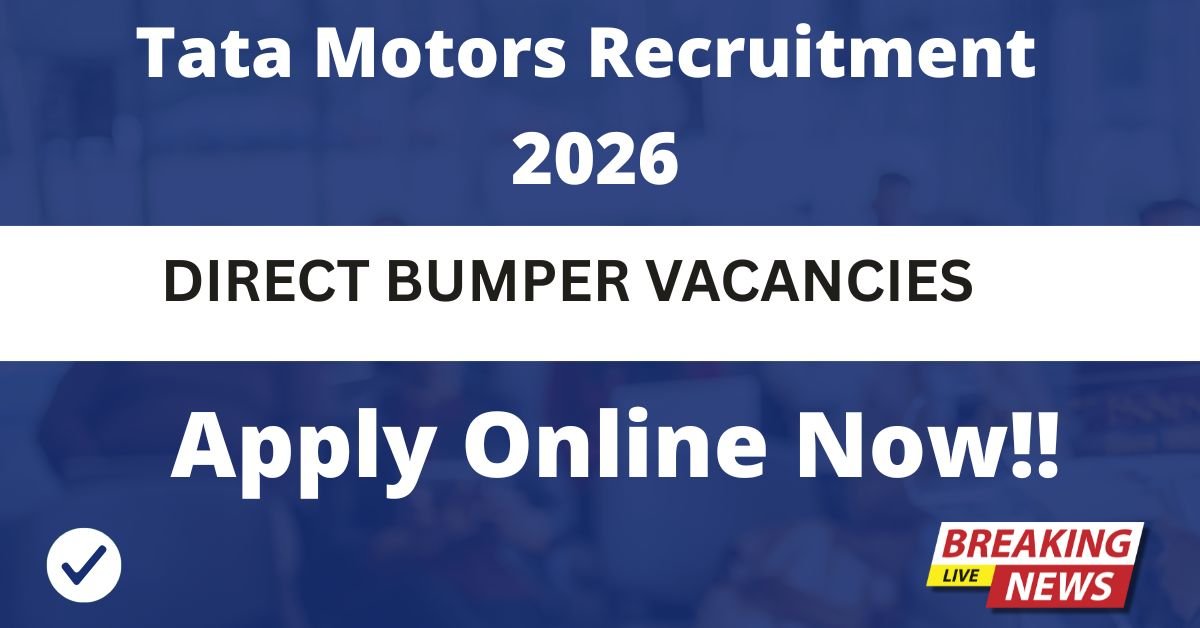 Tata Motors Recruitment 2026