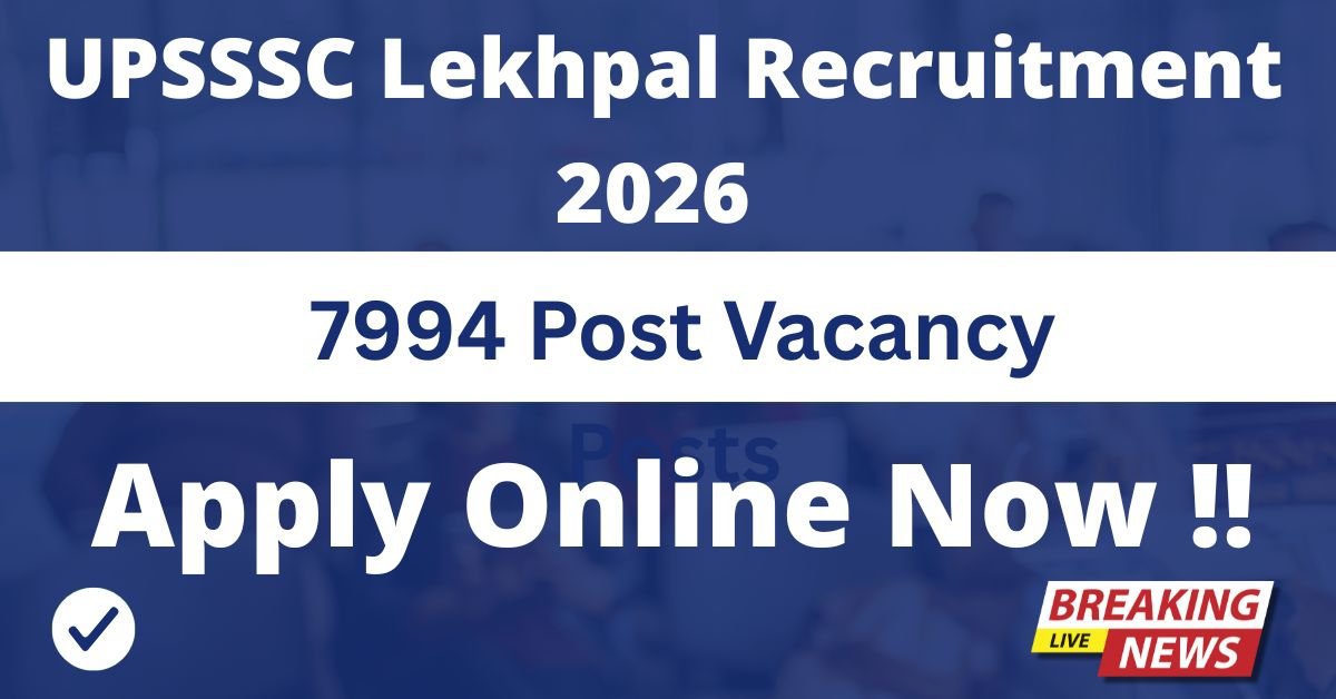 UPSSSC Lekhpal Recruitment 2026